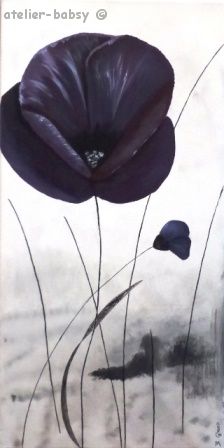 Filigrane violette Blume